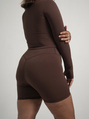 L'AUDACE - Short taille haute en V