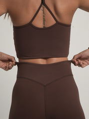 L'ESSENCE - Legging taille haute en V