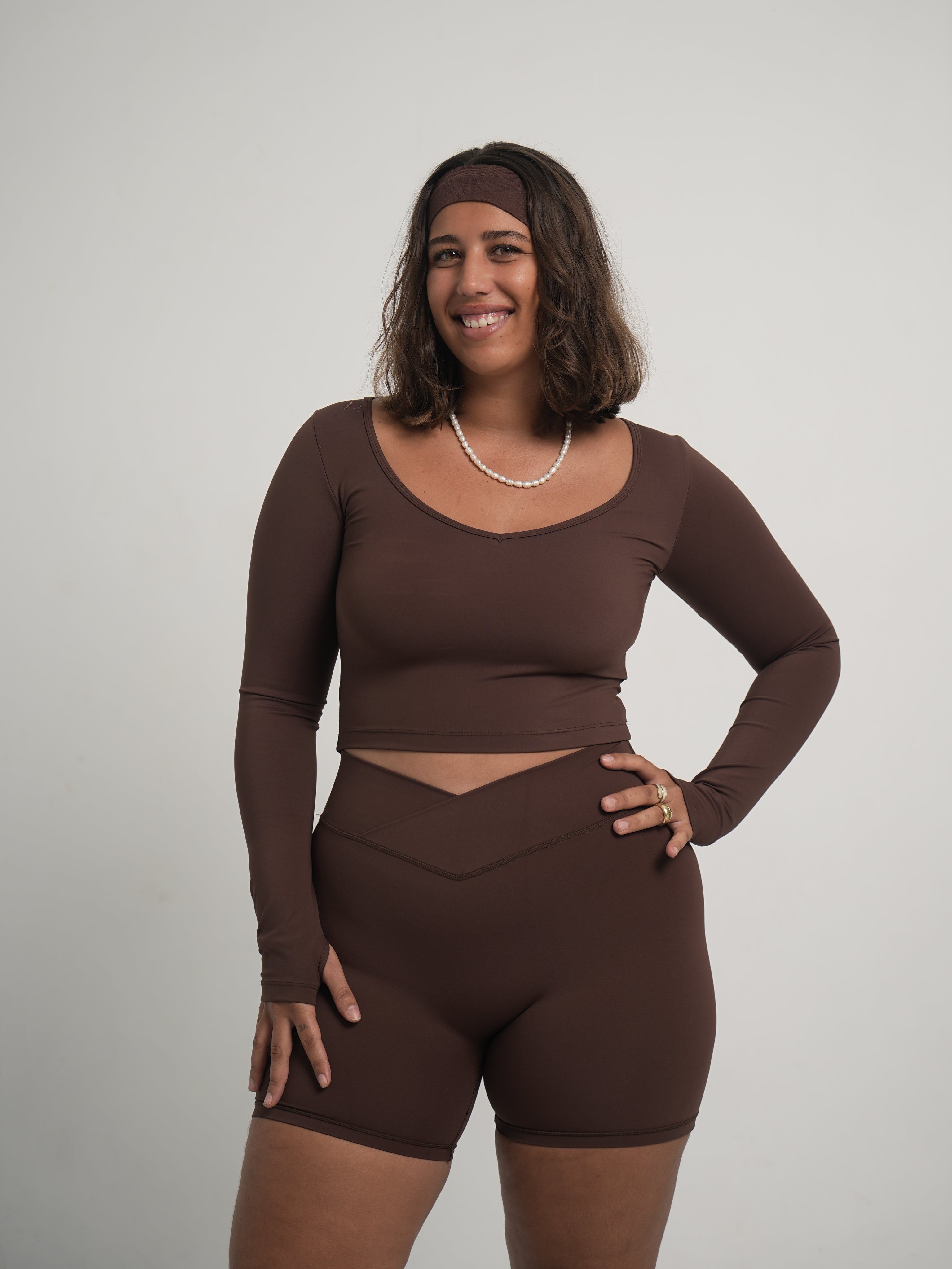 L'AUDACE - Short taille haute en V