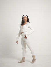 L'ESSENCE - Legging taille haute en V