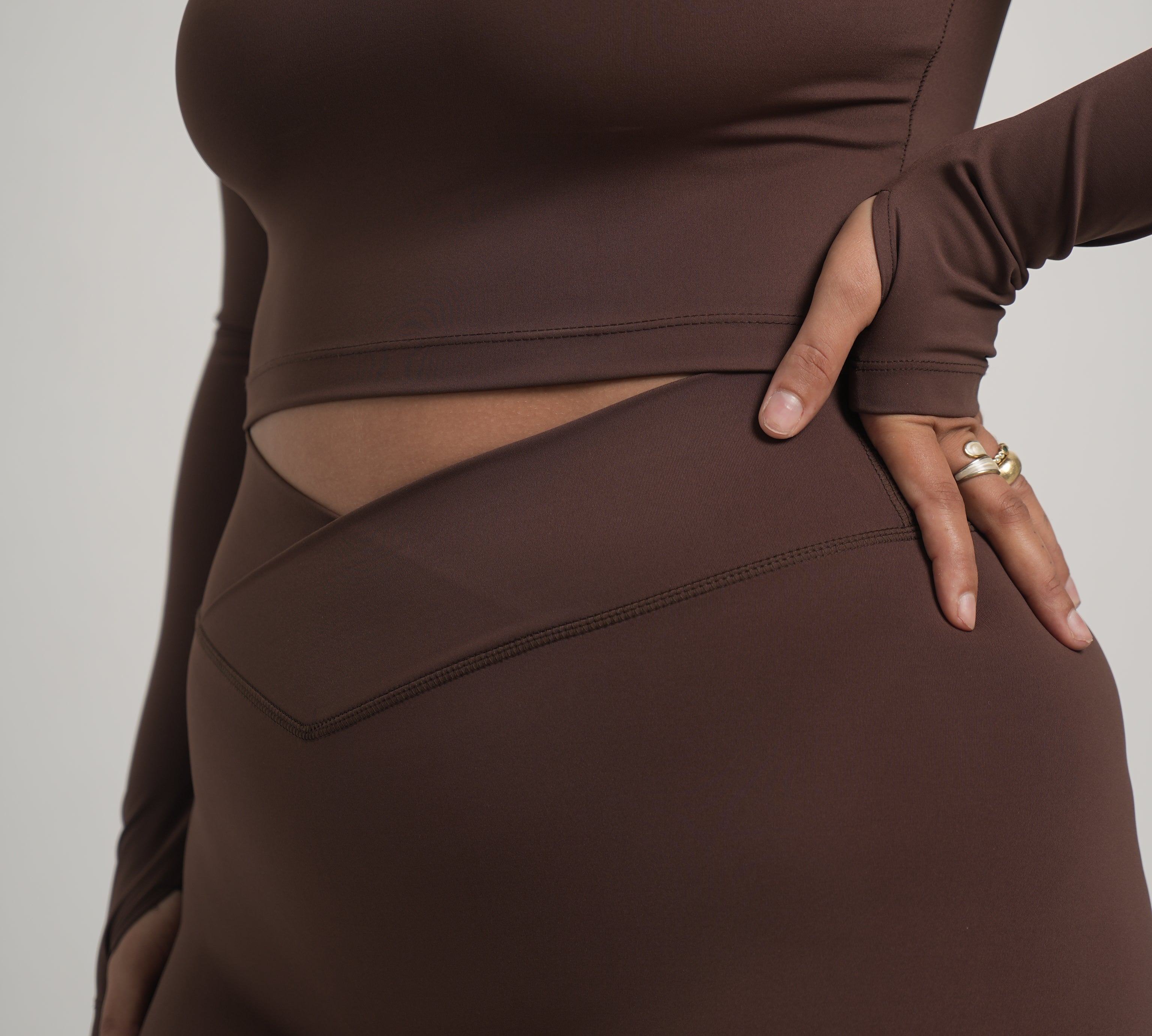 L'AUDACE - Short taille haute en V