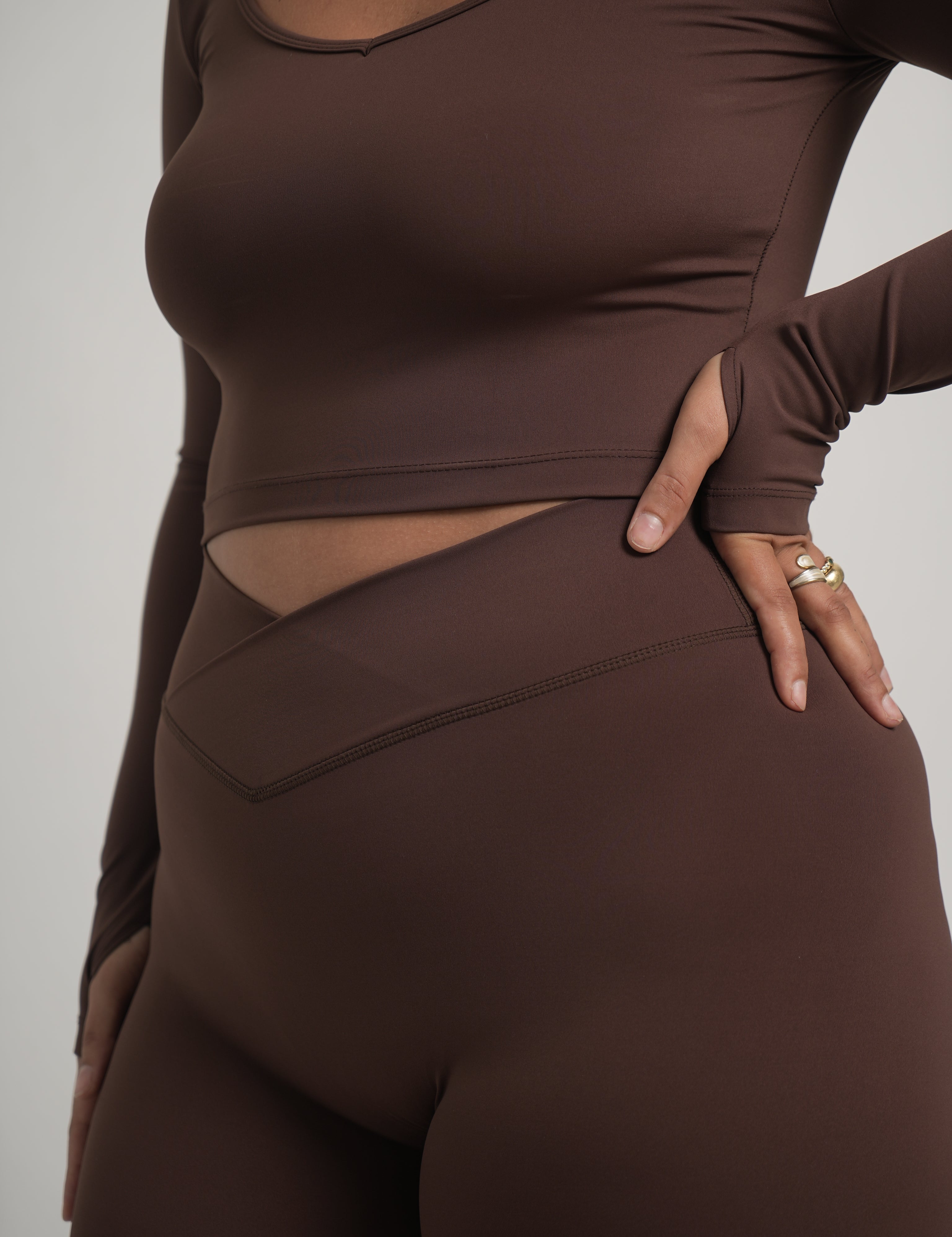 L'AUDACE - Short taille haute en V