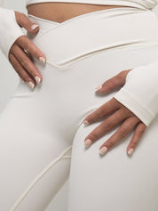 L'ESSENCE - Legging taille haute en V